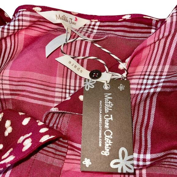 Flannel Plaid Dress Matilda Jane - Picture 9 of 11